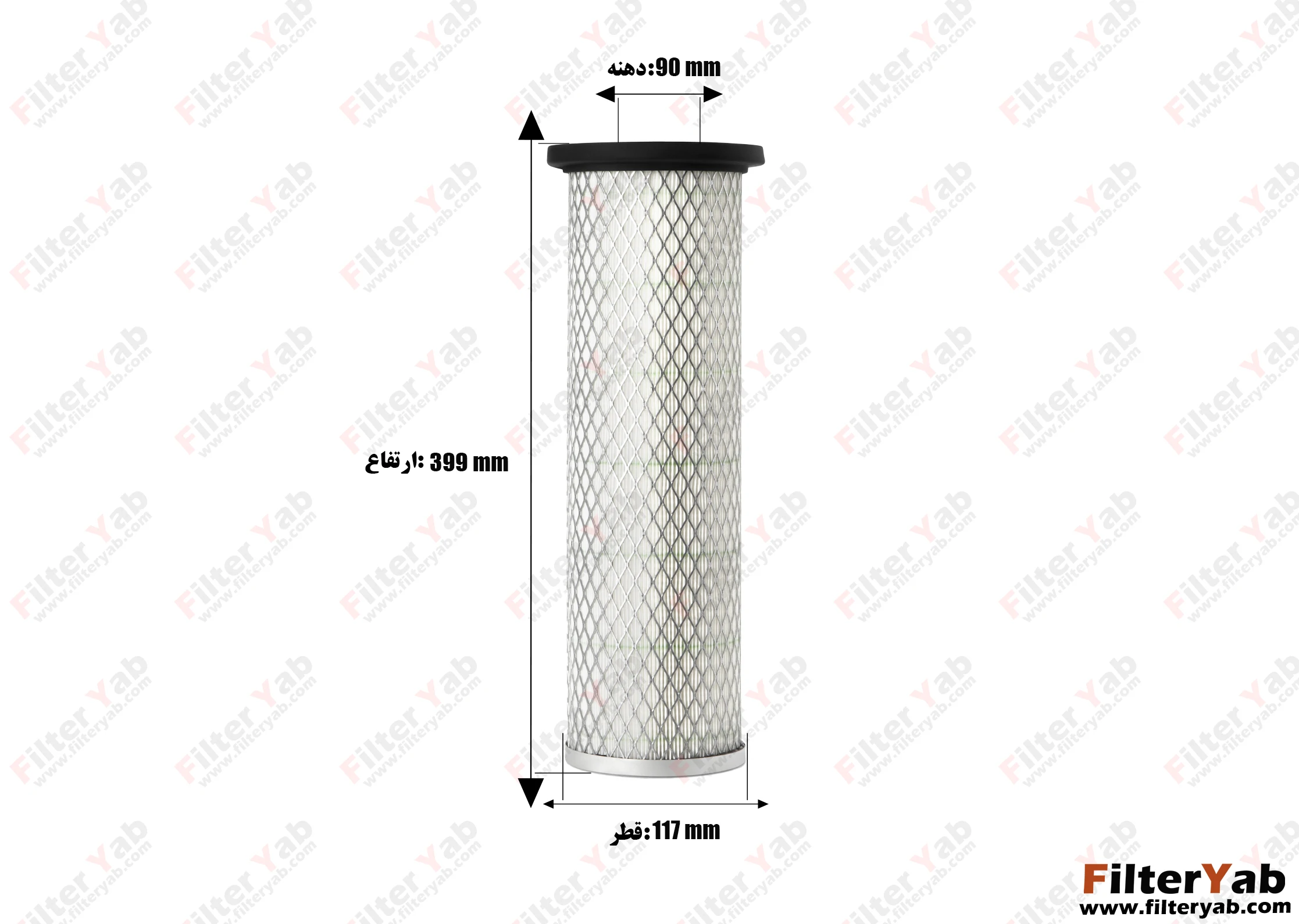 فیلتر هوا A6009  ساکورا 