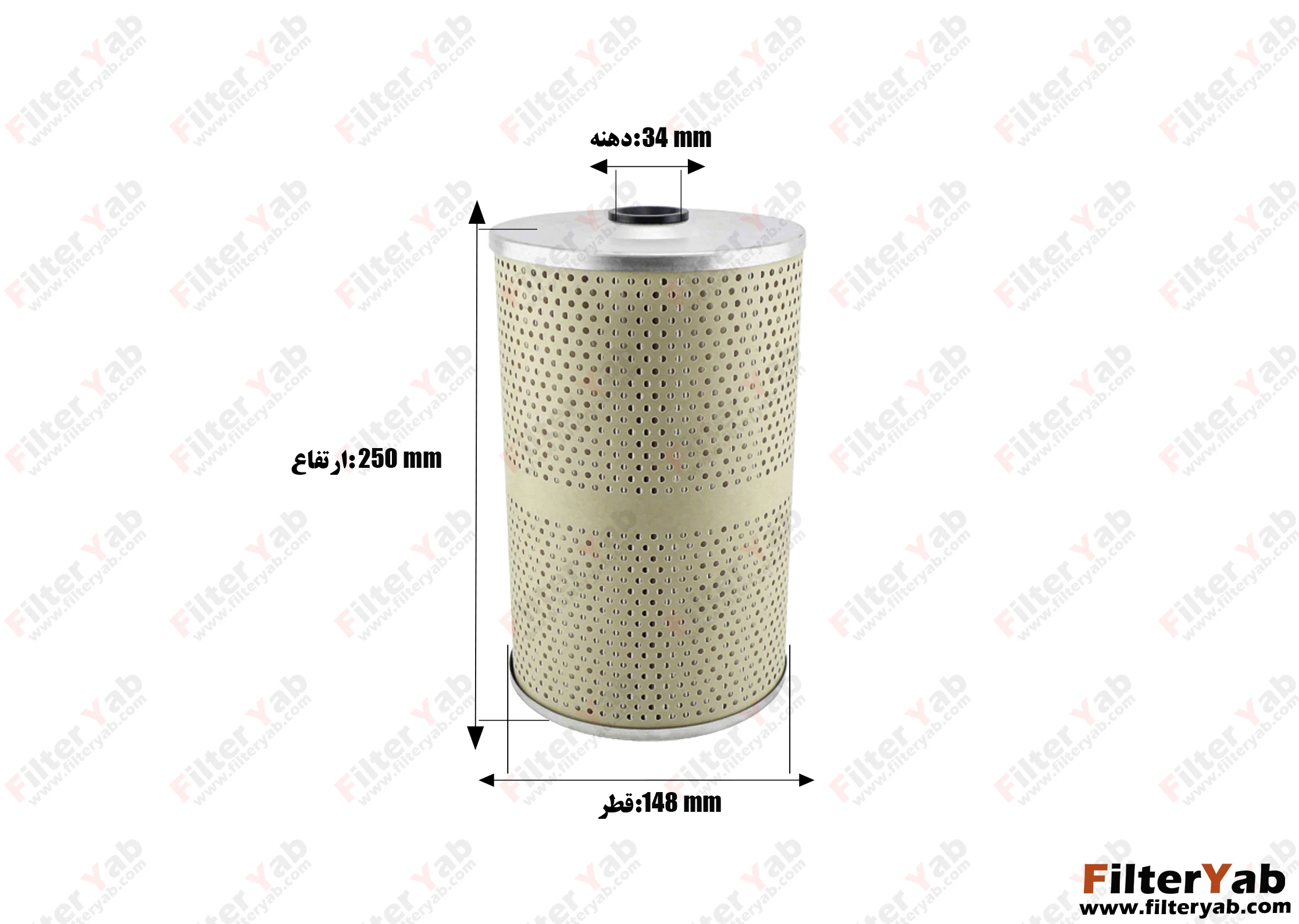 فیلتر گازوئیل  P502901 دونالدسون