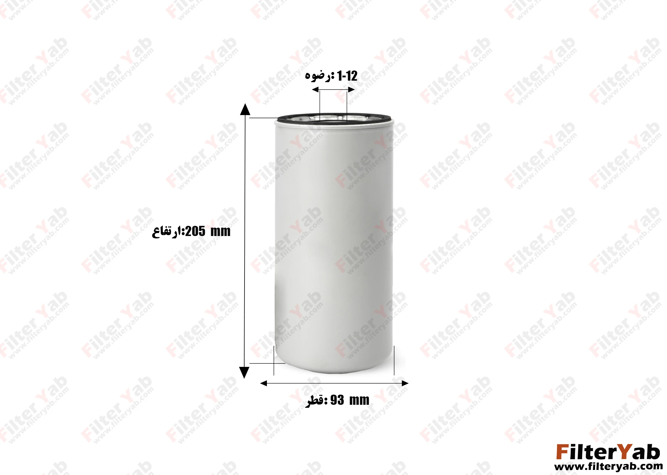 فیلتر گازوئیل  FF5207 مان