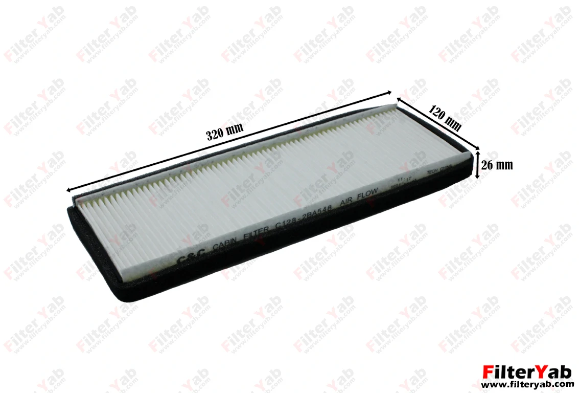 فیلتر هوا C1282BA548 سی اند سی 