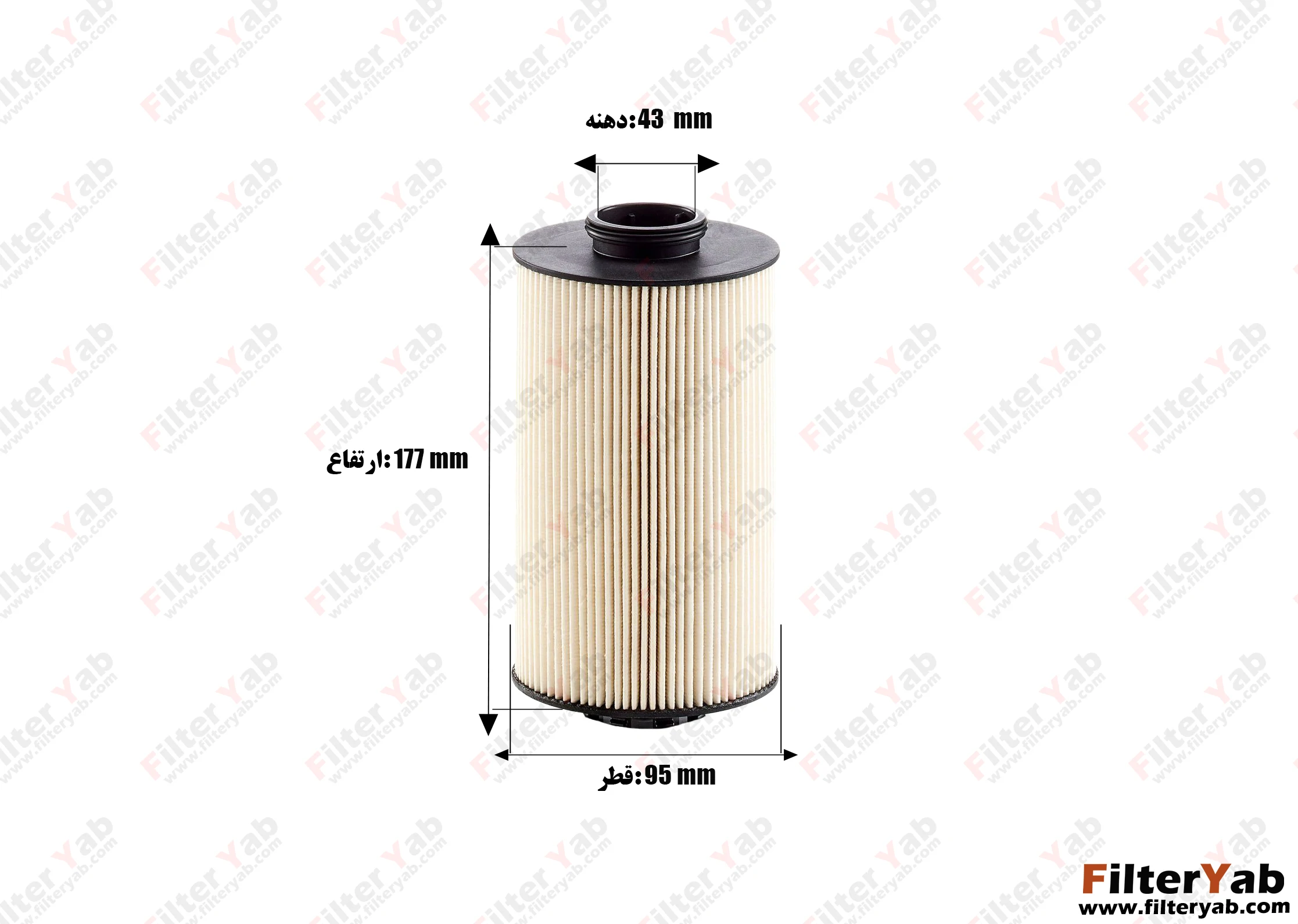 فیلتر گازوئیل  PU10019Z مان