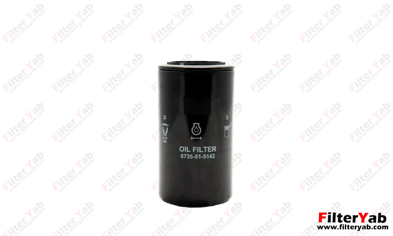 فیلتر روغن 6735515142 کوماتسو 