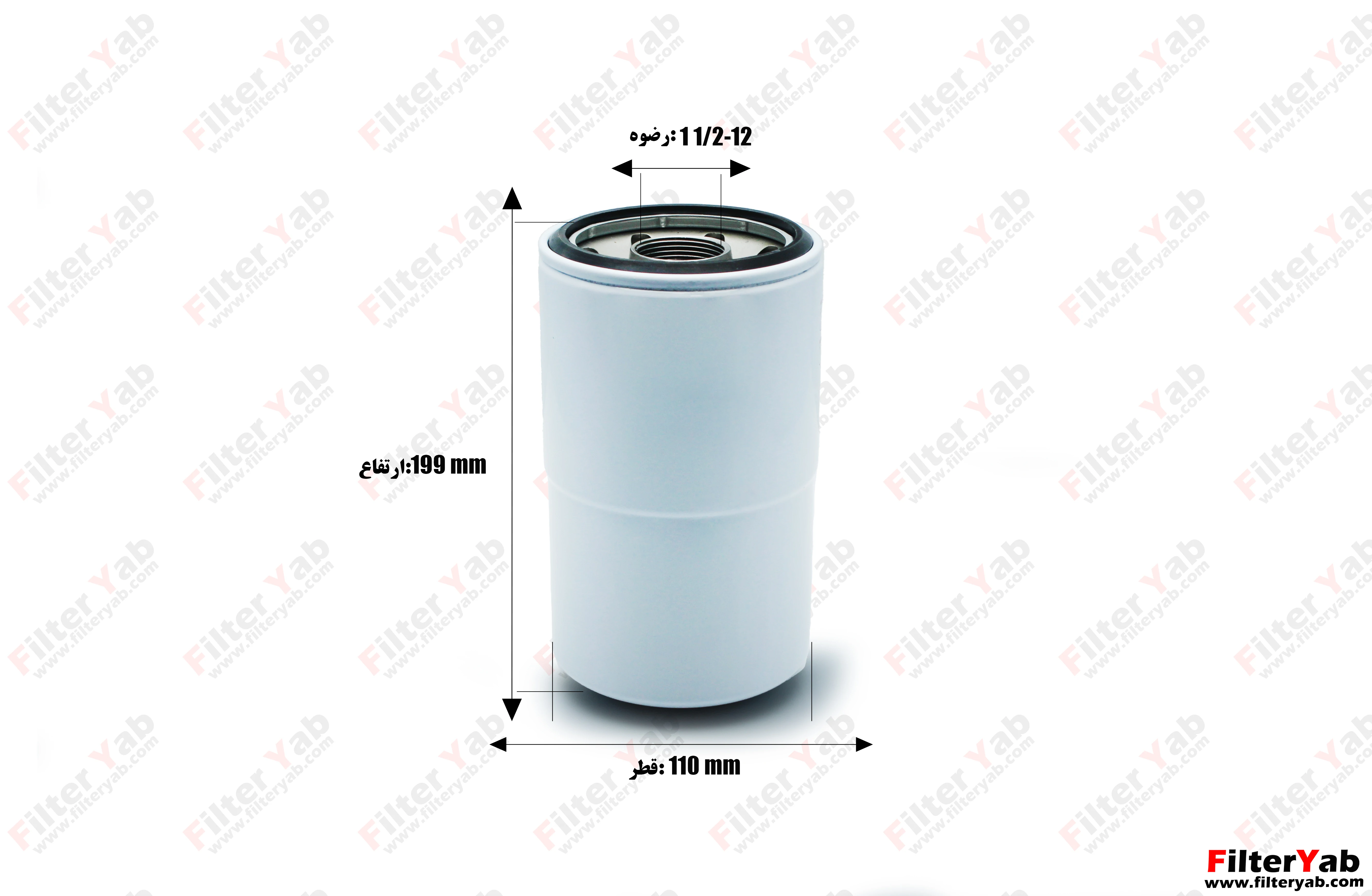 فیلتر روغن B7004 بالدوین