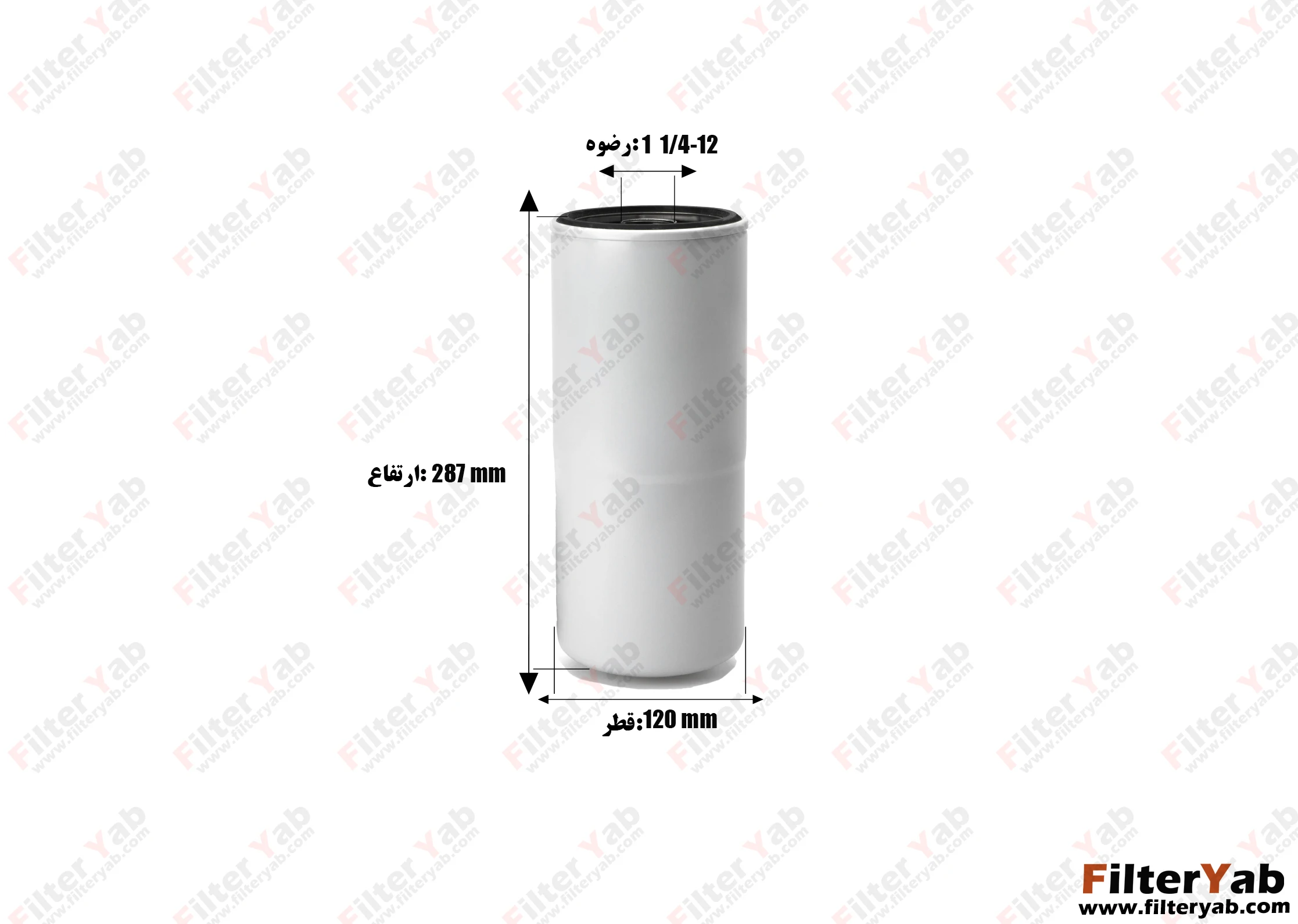 فیلتر گازوئیل  BF596 بالدوین