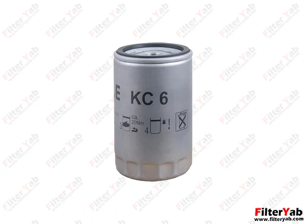 فیلتر گازوئیل  KC6 ماهله