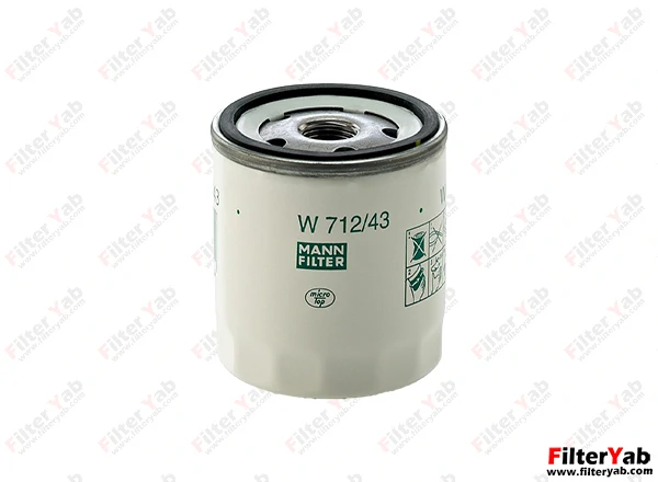 فیلتر روغن W71243 مان